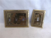 Solid Brass Light Switch Covers