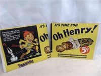 Vintage O' Henry Advertising Card