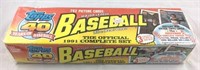 Topps 1991 Complete Official Set of Baseball Cards