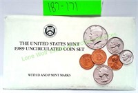 1989 U.S. Uncirculated Mint Coin Set