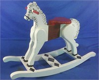 Wooden Rocking horse 17H with apologies