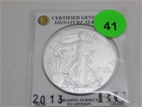 SIGNATURE SERIES 2013 SILVER EAGLE