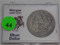 1885 SILVER MORGAN DOLLAR - CASED