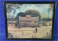 Coca-Cola framed print - 8x10