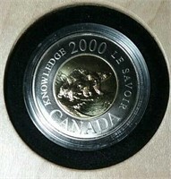 2000 $2 knowledge uncirculated specimen coin