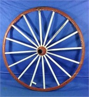 Antique carriage wheel - 39"H w/ apology