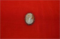 VICTORIAN 14K GOLD CAMEO BROACH OR PENDANT