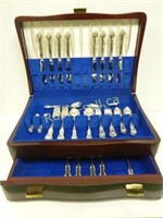 Sterling Silver Set (with Wooden Case)