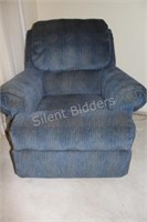 Reclining La-Z-Boy Blue Chair