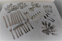 Rogers Stainless Flatware Service for Eight