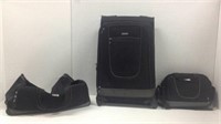 Black 3-Piece Embark Suitcase Set