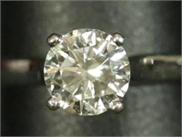 "950" PLATINUM & DIAMOND ENGAGEMENT RING