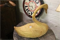 Carved Swan by Hamilton Collection
