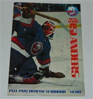 N. Y. Islanders. 1977-78 Yearbook Signed.