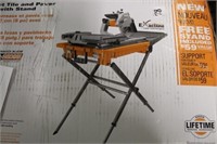 Rigid 8" Wet Tile & Paver Saw w/ stand