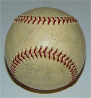 1969 NY Mets Team Signed Baseball, Low Grade