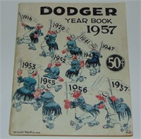 1957 Dodgers Yearbook.