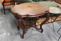 Victorian Antique Walnut Lamp Table