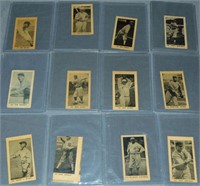 York Caramel Co. Baseball Card Lot.