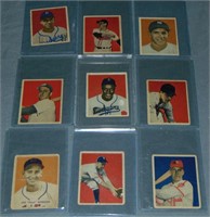 1949 Bowman Baseball Card Lot.