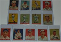 1933-34 Goudey. Lot of (13) Signed Cards.