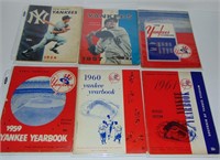 Vintage New York Yankees Yearbook Lot