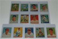 1933-34 Goudey. Lot of (13) Signed Cards.