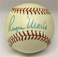 Single Signed Baseball. Roger Maris. JSA.