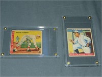 1933 Goudey Lot of Two.