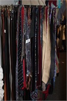 Selection of Men’s Neckties Mostly Silk