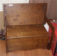 Combination Toy Box/Chair/Desk