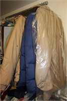 Four Pieces of Men’s Outerwear