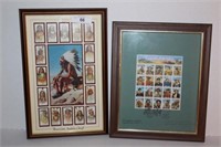 Two Framed Western Theme Items
