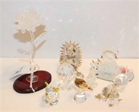 Selection of Crystal Figurines Believed to
