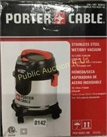 PORTER CABLE STAINLESS STEEL WET/DRY VAC