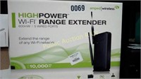 AMPED WIRELESS HIGH POWER WI-FI RANGE EXTENDER