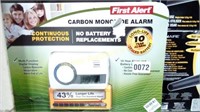 FIRST ALERT CARBON MONOXIDE ALARM