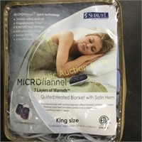 SHAVEL KING SIZE HEATED BLANKET