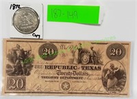 Replica Bill and Coin