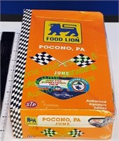 Pocono Pa. Food Lion Racing Cards
