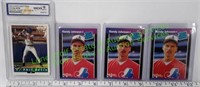 Randy Johnson & Phil Nevin Rookie Baseball Cards