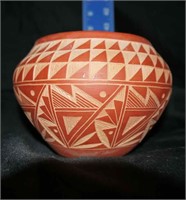 Medium Red Acoma Pottery piece
