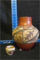 Set of 2 Jemez Pueblo Pottery