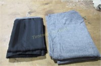 2 Tablecloths - Grey & Black
