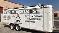 20 Foot Enclosed Trailer With Built In Workshop
