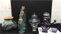Decorative Glass Jars & Containers