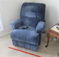 clean electric blue lift chair - 2006 model