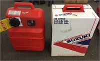 Choice on 2 (195-196): 2 Suzuki 25 liter gas tanks