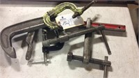 Assorted C Clamps Bessey, Hargrave And Master