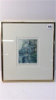 LIMITED EDITION LITHOGRAPH BY ALAIN LACAZE